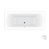  Téglalap alakú kád Laguna Cube Way Plus 170x70 cm akrilát bal és jobb is CUB1700PLUS