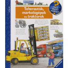  Teherautók, markológépek és traktorok gyermek- és ifjúsági könyv