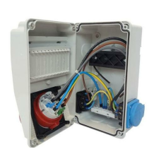 Tehnoplast Szerelt doboz 3318 1x5P32A+2x2+f vezetékelve TehnoPlast villanyszerelés