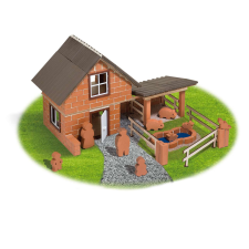 Teifoc Építőkészlet miniatűr téglából - Farm barkácsolás, építés