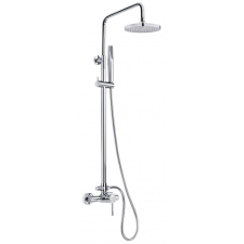 Teka Alaior zuhanyrendszer csapteleppel fix felszállócsővel és állítható zuhanyfejjel 55.298.02.00 fürdőkellék