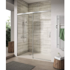Teka Manacor zuhanykabin 1 fix panel+1 tolóajtó 150cm M84011506 kád, zuhanykabin