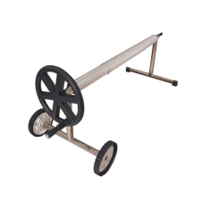 Tekercselő, mobil inox lábbal Ø 82mm, 3,4 - 4,7m-ig medence kiegészítő