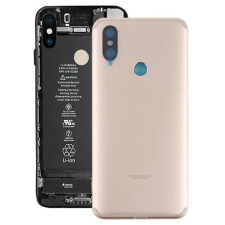  tel-szalk-006190 Xiaomi Mi 6X/A2 arany akkufedél, hátlap mobiltelefon, tablet alkatrész