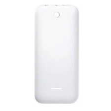  tel-szalk-006224 Nokia 225 fehér akkufedél, hátlap mobiltelefon, tablet alkatrész