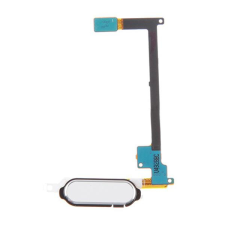 tel-szalk-006262 Samsung Galaxy Note 4 fehér Home gomb flexibilis kábellel mobiltelefon, tablet alkatrész