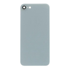  tel-szalk-007694 Apple iPhone 8 fehér akkufedél, hátlap, hátlapi kamera lencsével mobiltelefon, tablet alkatrész