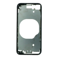  tel-szalk-007993 Apple iPhone 8 fekete színű középső keret oldalsó gombokkal mobiltelefon, tablet alkatrész