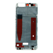  tel-szalk-008933 Huawei P10 fehér előlap lcd keret, burkolati elem mobiltelefon, tablet alkatrész