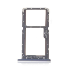 tel-szalk-009035 Xiaomi Pocophone F1 kék SIM & SD kártya tálca mobiltelefon, tablet alkatrész