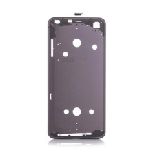 tel-szalk-009551 LG G6 fekete előlap lcd keret, burkolati elem mobiltelefon, tablet alkatrész
