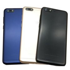  tel-szalk-009798 Huawei Honor 7S fekete akkufedél, hátlap mobiltelefon, tablet alkatrész