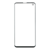  tel-szalk-010030 Samsung Galaxy S10 üveg előlap - kijelző részegység nem-touch fekete szervizalkatrész