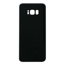  tel-szalk-01077 Samsung Galaxy S8 Plus fekete akkufedél, hátlap mobiltelefon, tablet alkatrész