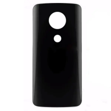  tel-szalk-011427 Motorola Moto G7 Plus fekete akkufedél, hátlap mobiltelefon, tablet alkatrész