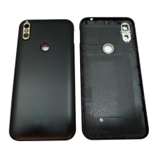 tel-szalk-013189 Doogee Y8 fekete akkufedél, hátlap mobiltelefon, tablet alkatrész