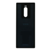  tel-szalk-014820 Sony Xperia 1 / XZ4 fekete akkufedél, hátlap