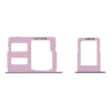  tel-szalk-014935 Samsung Galaxy On5 Pro / On7 (2016) rózsaszín SIM kártya tálca (1 SIM kártyás telefonokhoz)