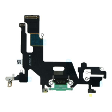  tel-szalk-015608 Apple iPhone 11 töltőcsatlakozó port panel mobiltelefon, tablet alkatrész