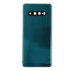  tel-szalk-015827 Samsung Galaxy S10 Plus zöld akkufedél, hátlap, hátlapi kamera lencse