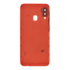 tel-szalk-016026 Samsung Galaxy A20e narancs akkufedél, hátlap, hátlapi kamera lencse mobiltelefon, tablet alkatrész