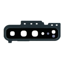  tel-szalk-016041 Samsung Galaxy S10 fekete színű kamera lencse kerettel mobiltelefon, tablet alkatrész