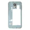  tel-szalk-016514 Samsung Galaxy S5 G900 arany középső keret beszédhangszóró ráccsal