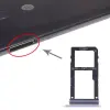  tel-szalk-017370 LG V30 H933 / LS998U / VS996 ezüst SIM & SD kártya tálca
