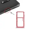  tel-szalk-017474 Nokia 7 Plus piros SIM & SD kártya tálca
