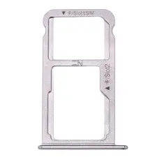  tel-szalk-017827 Huawei Nova matt fekete SIM & SD kártya tálca mobiltelefon, tablet alkatrész