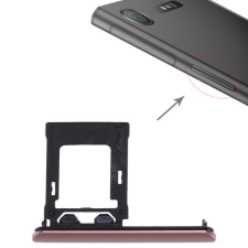 tel-szalk-017852 Sony Xperia XZ1 rózsaszín SIM & SD kártya tálca mobiltelefon, tablet alkatrész