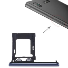  tel-szalk-017853 Sony Xperia XZ1 kék SIM & SD kártya tálca mobiltelefon, tablet alkatrész