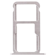 tel-szalk-017934 Huawei Honor 8 ezüst SIM & SD kártya tálca mobiltelefon, tablet alkatrész