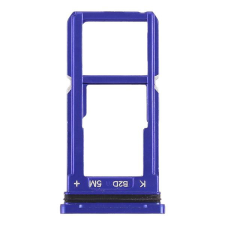 tel-szalk-018047 Oppo R15 kék SIM & SD kártya tálca mobiltelefon, tablet alkatrész