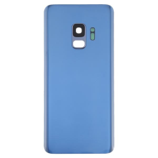  tel-szalk-018361 Samsung Galaxy S9 kék akkufedél, hátlap, hátlapi kamera lencse mobiltelefon, tablet alkatrész