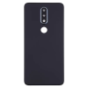  tel-szalk-018390 Nokia 6.1 Plus / X6 (2018) kék akkufedél, hátlap, hátlapi kamera lencse