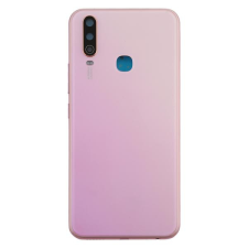 tel-szalk-018393 Vivo Y3 rózsaszín akkufedél, hátlap, hátlapi kamera lencse mobiltelefon, tablet alkatrész