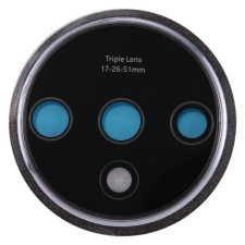  tel-szalk-018622 OnePlus 7T hátlapi kamera lencse ezüst kerettel mobiltelefon, tablet alkatrész
