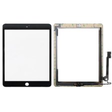  tel-szalk-020108 Apple iPad 4 fekete Home gomb flexibilis kábellel mobiltelefon, tablet alkatrész