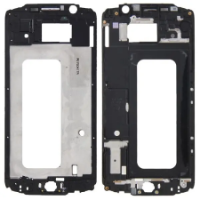  tel-szalk-020751 Samsung Galaxy S6 G920F előlap lcd keret, burkolati elem mobiltelefon, tablet alkatrész