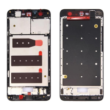 tel-szalk-020865 Huawei Nova fekete előlap lcd keret, burkolati elem mobiltelefon, tablet alkatrész