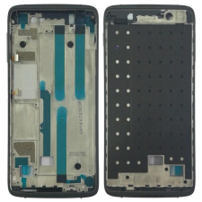 tel-szalk-021006 BlackBerry DTEK50 fekete előlap lcd keret, burkolati elem mobiltelefon, tablet alkatrész