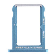  tel-szalk-021381 Xiaomi Mi A2 / 6X kék SIM kártya tálca mobiltelefon, tablet alkatrész