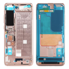 tel-szalk-022631 Xiaomi Mi 10 arany előlap lcd keret, burkolati elem mobiltelefon, tablet alkatrész