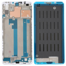 tel-szalk-022873 Xiaomi Mi Max 3 fehér középső keret mobiltelefon, tablet alkatrész