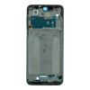  tel-szalk-023128 Xiaomi Redmi Note 9S ezüst előlap lcd keret, burkolati elem