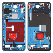 tel-szalk-023892 Huawei P40 kék középső keret oldalsó gombokkal mobiltelefon, tablet alkatrész