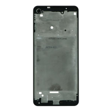  tel-szalk-024567 Samsung Galaxy A21s fekete előlap lcd keret, burkolati elem mobiltelefon, tablet alkatrész