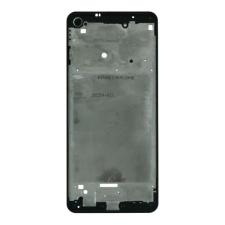 tel-szalk-024567 Samsung Galaxy A21s fekete előlap lcd keret, burkolati elem mobiltelefon, tablet alkatrész