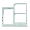  tel-szalk-150836 Samsung Galaxy A41 fehér SIM kártya tálca (2 SIM kártyás telefonokhoz)